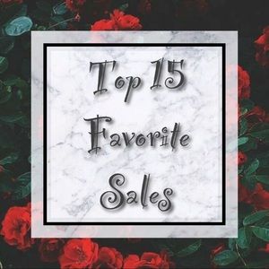 Top 15 Favorite Sales